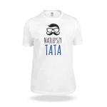 Koszulka Najlepszy tata Hipster
