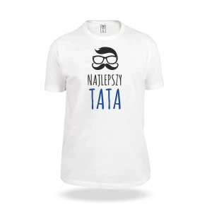 Koszulka Najlepszy tata Hipster