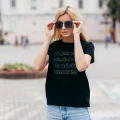 Czarna koszulka z napisem Co jak co, ale dzieci to mi się udały idealna na prezent dla mamy