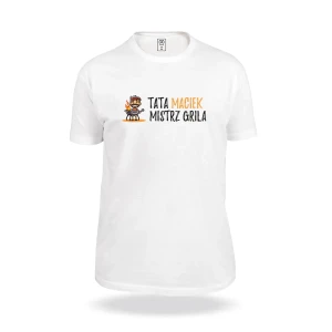 Koszulka Tata Mistrz Grila + IMIĘ