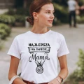 biala-koszulka-z-nadrukiem-dla-mamy-napis-najlepsza-na-swiecie-mama-medal