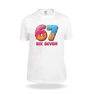 Koszulka z nadrukiem Six Seven Donut