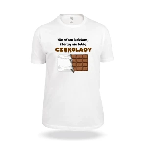 Koszulka Nie ufam ludziom Czekolada