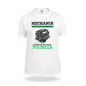 Koszulka Mechanik rozwiązuje problemy