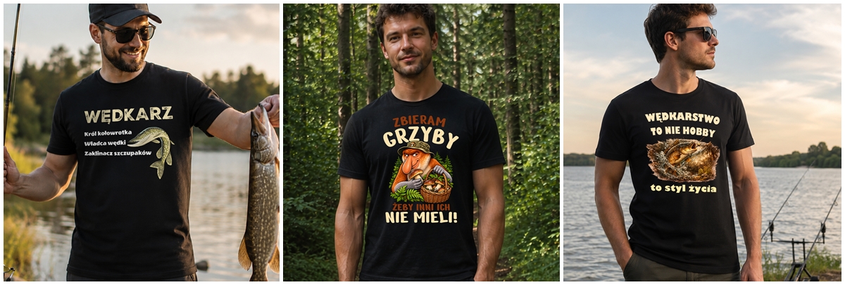 koszulki z nadrukiem hobby